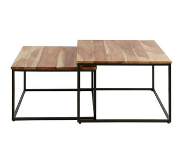 ZI Weber Nesting Tables Square Natural