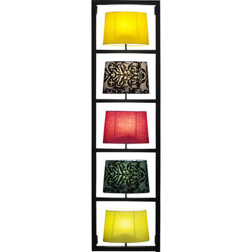 Wall Lamp Parecchi Vertical Black - Kian Furniture