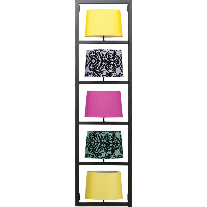 Wall Lamp Parecchi Vertical Black - Kian Furniture