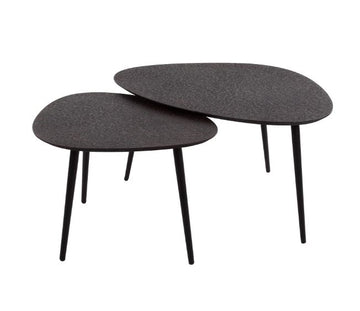 ZI Metallic Coffee Table Triangle Black