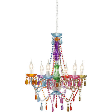Pendant Lamp Starlight Rainbow 6-Branched - Kian Furniture