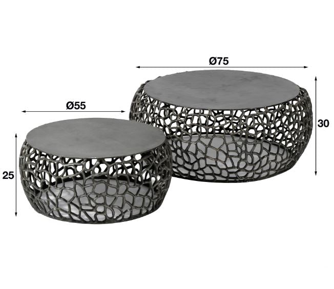 ZI Maze Coffee Table Black