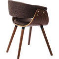 Monaco Schoko Retro Chair - Kian Furniture