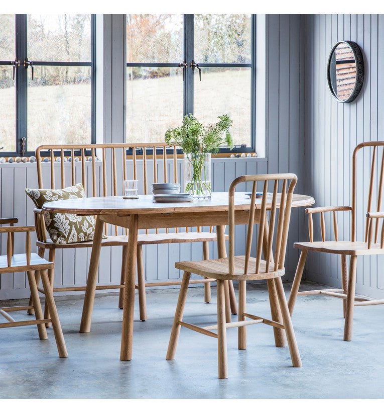GA Wycombe Round Extending Table