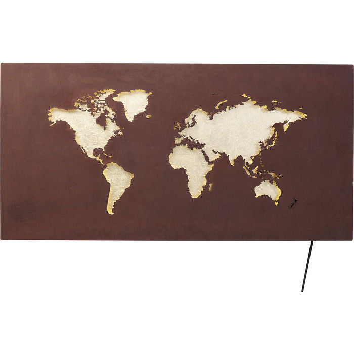 Wall Lamp Map LED