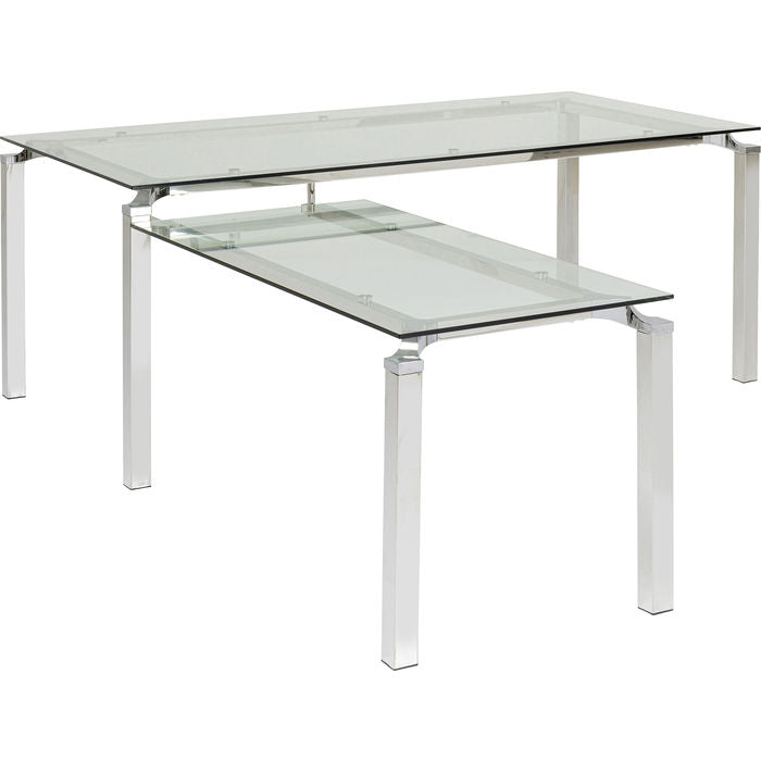 Desk Lorenco Corner Chrome 210x180cm
