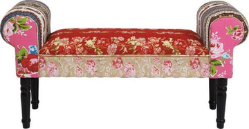 Bench Wing Patchwork Red