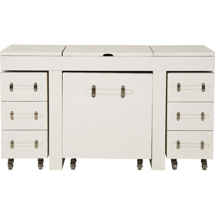 Make Up Combination Diva croco white - Kian Furniture
