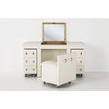 Make Up Combination Diva croco white - Kian Furniture
