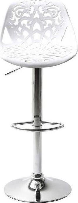 Bar Stool Ornament White