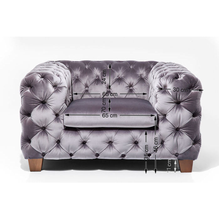 Armchair Desire Grey