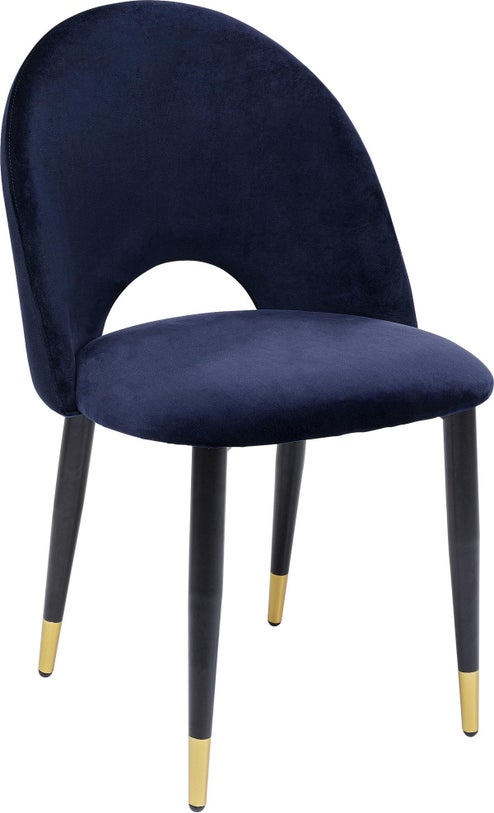 Chair Iris Velvet Blue