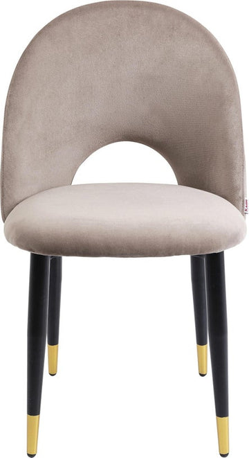 Chair Iris Velvet Taupe