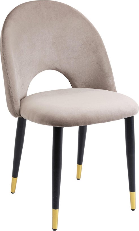 Chair Iris Velvet Taupe