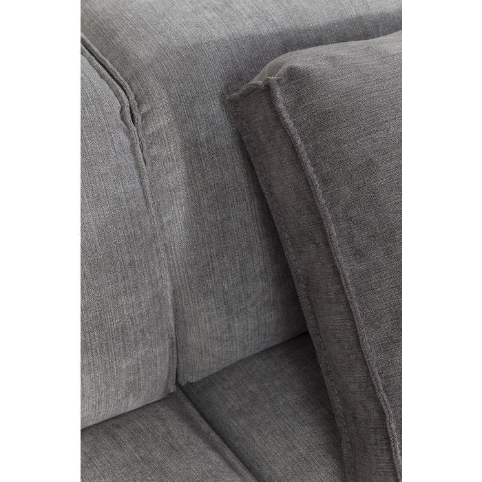 Sofa Infinity Ottomane Grey Left