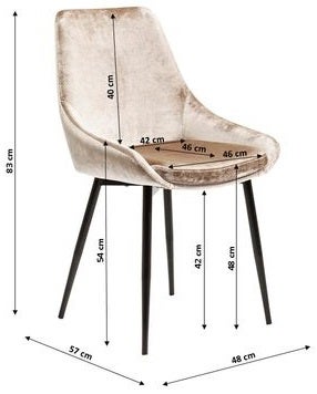 Chair East Side Champagne