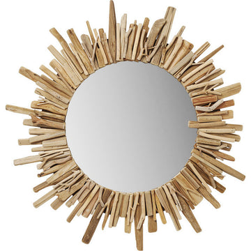 Mirror Legno Ø82cm
