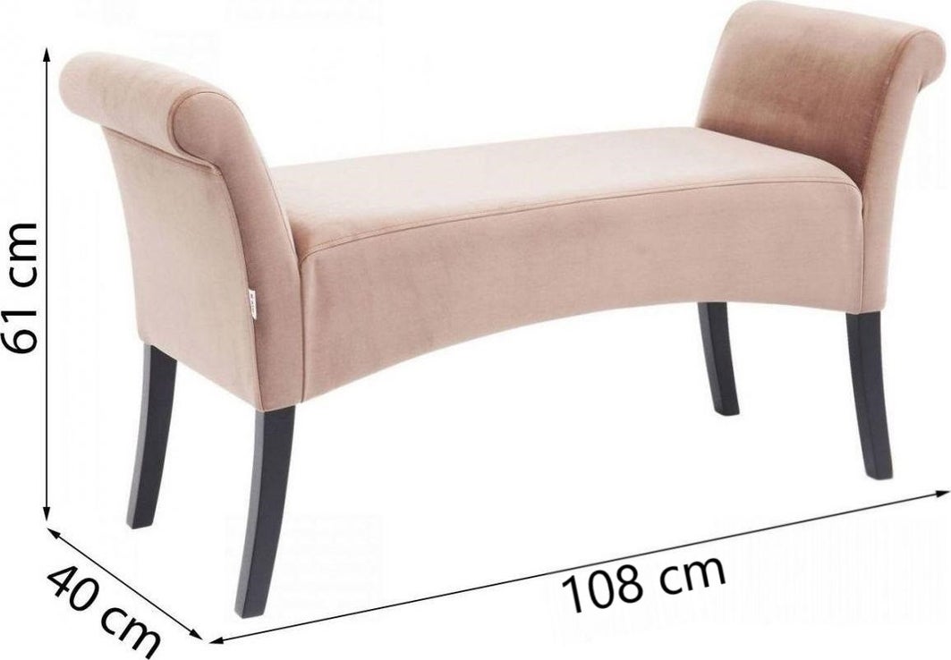 Bench Motley Velvet Mauve