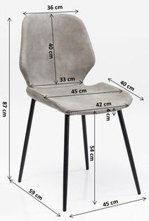 Chair Honey Moon Grey