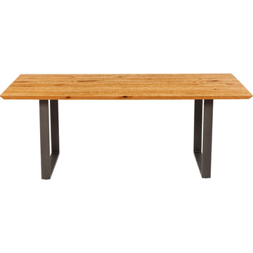 Table Symphony Oak Crude Steel 160x80