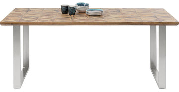 Table Stars Chrome 180x90cm