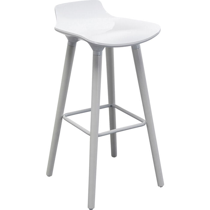 Bar Chair York White 75cm
