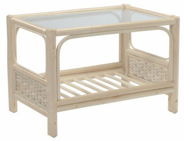 DE Aeslehc Coffee Table + Clear Glass