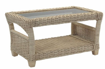 DE Ailisarb Coffee Table + Bronze Glass