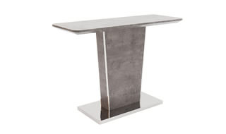 VL Beppe Console Table - Light Grey Concrete Effect