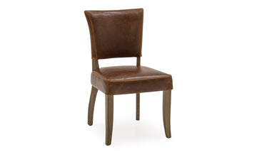 VL Duke Leather Dining Chair Tan