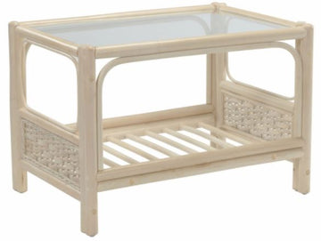 DE Elav Coffee Table + Clear Glass