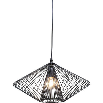Pendant Lamp Modo Wire Round Black