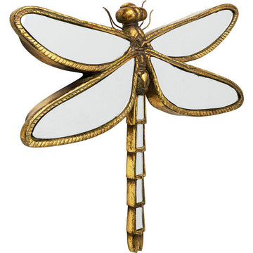 Wall Decoration Dragonfly Mirror 45cm