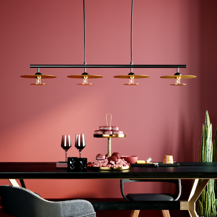 Pendant Lamp Disc Dining Quattro