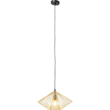 Pendant Lamp Modo Wire Round Gold