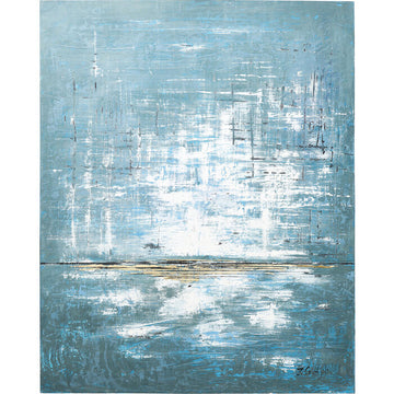 Acrylic Painting Abstract Blue One 150x120