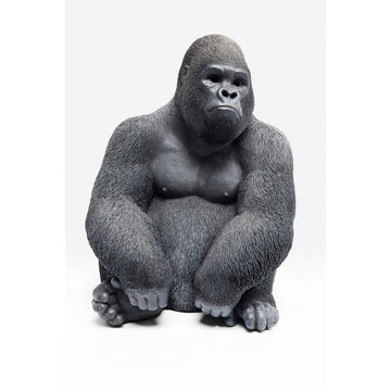 Deco Object Monkey Gorilla Side Medium Black