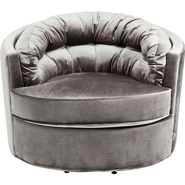 Swivel Armchair Music Hall Grey