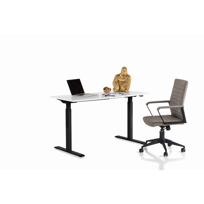 Desk Office Smart Black White 160x80