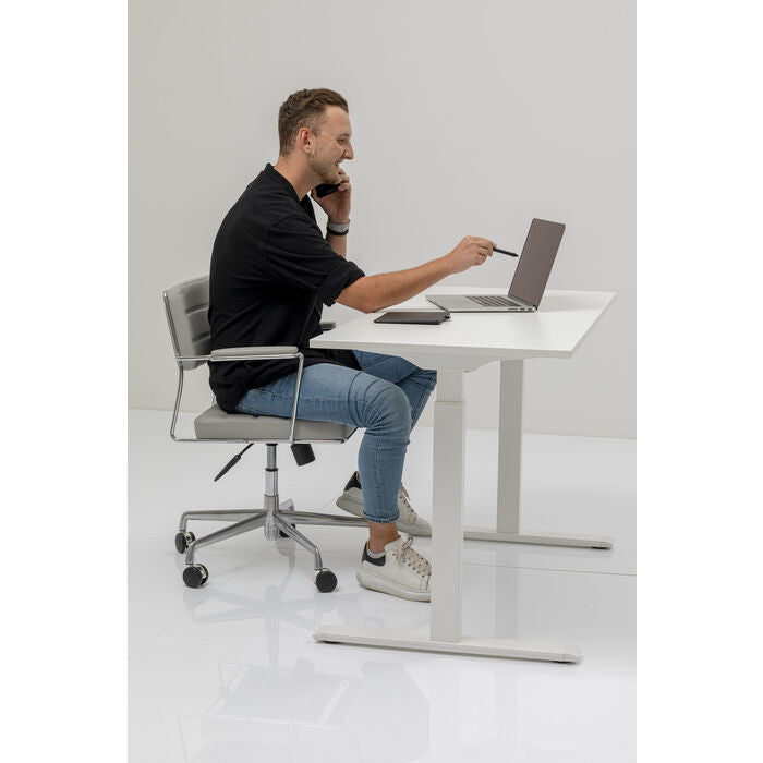Desk Office Smart White White 120x60