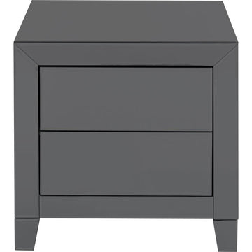Dresser Small Luxury Push 2 Drawers Grey