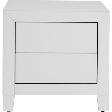 Dresser Small Luxury Push 2 Drawers White