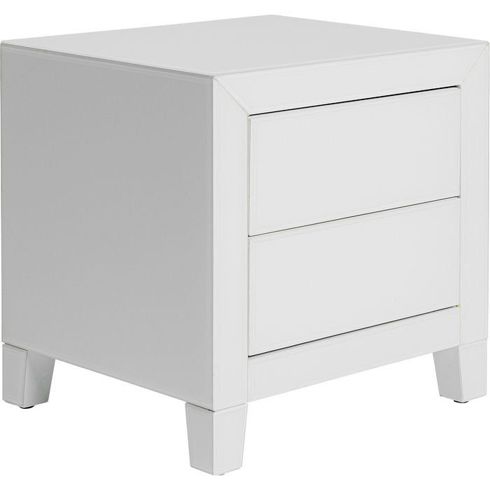 Dresser Small Luxury Push 2 Drawers White