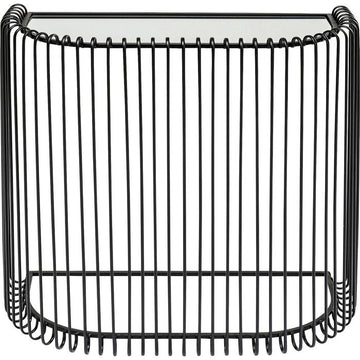 Console Wire Black 80x80cm