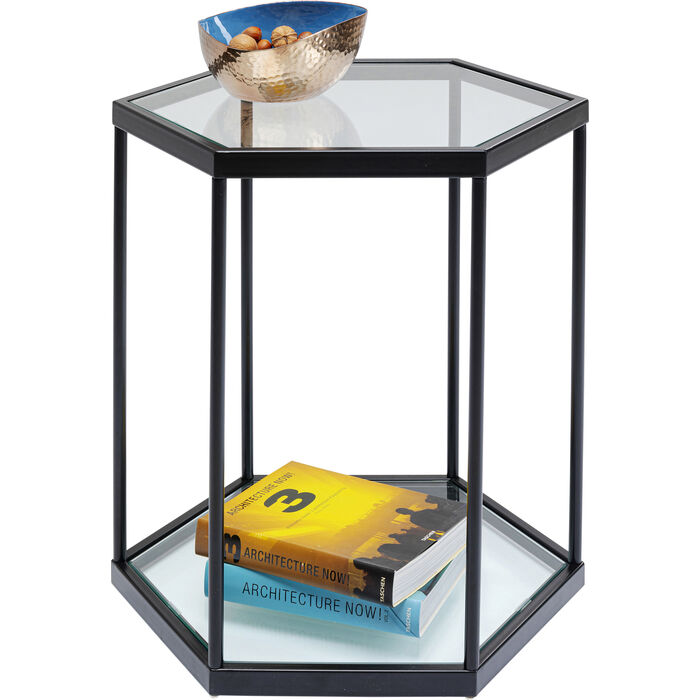 Side Table Comb Black 55cm