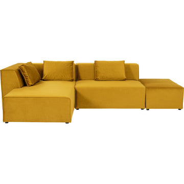 Corner Sofa Infinity Ottomane Amber Left