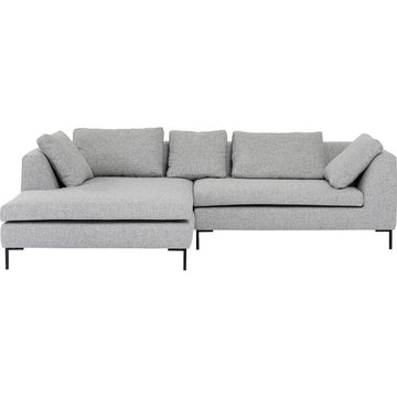 Corner Sofa Gianni Dolce Light Grey Left