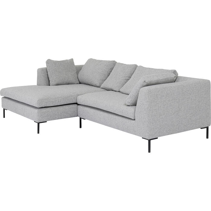 Corner Sofa Gianni Dolce Light Grey Left