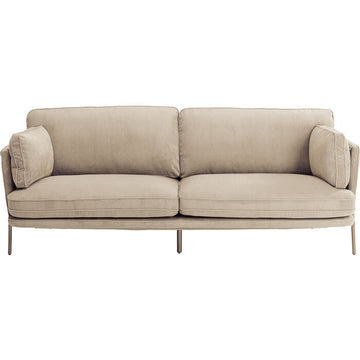 Sofa Shirly 3-Seater Cream 221cm
