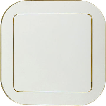 Wall Mirror Double Row 80x80cm